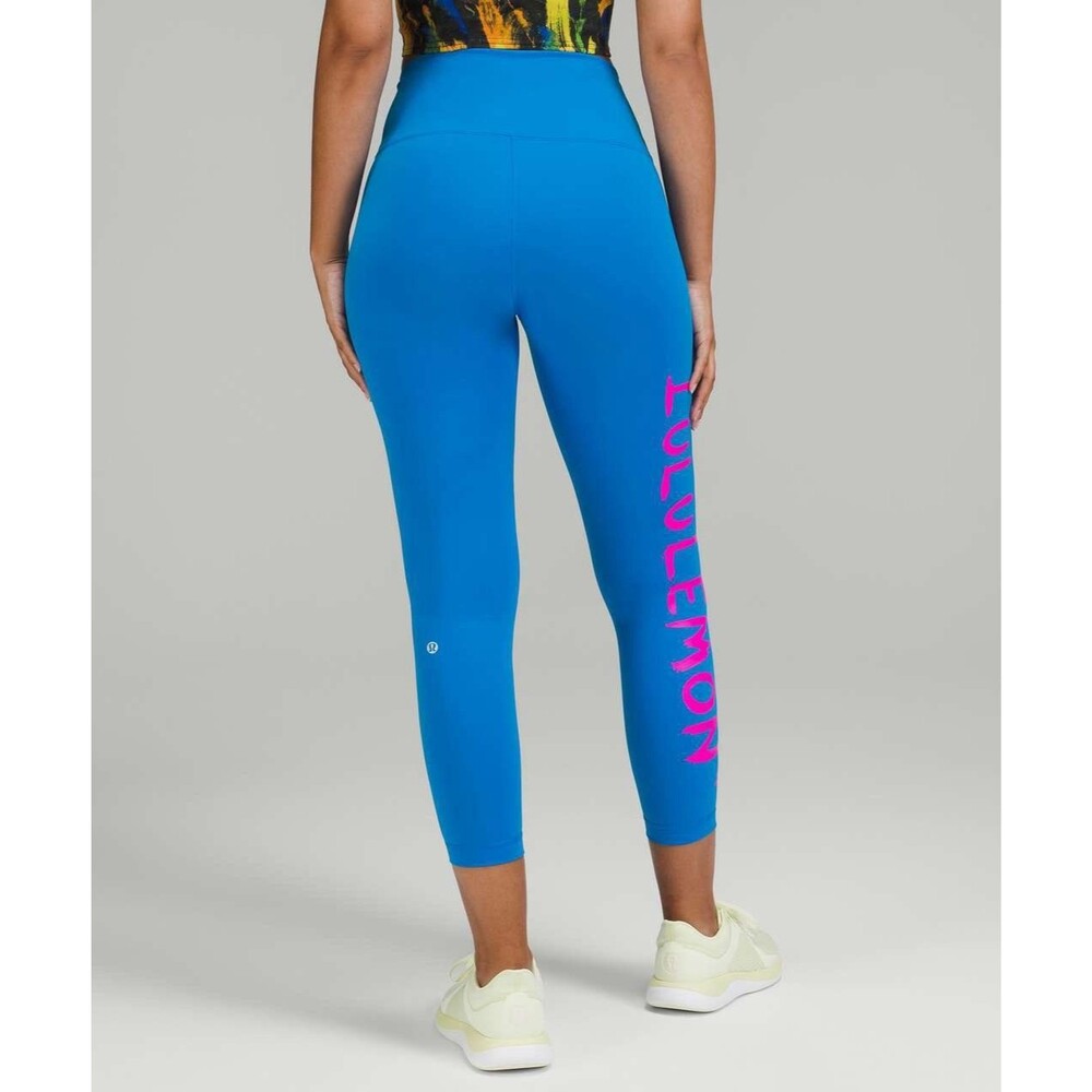 Lululemon Wunder Train Wordmark Leggings 2
